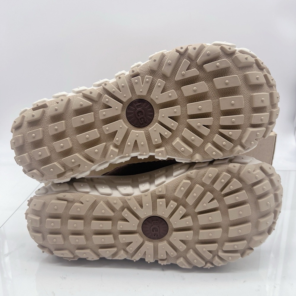 UGG Venture Daze Platform Slide Comfort Shoes Chestnut Brown Suede Mens US 12 - Picture 10 of 11